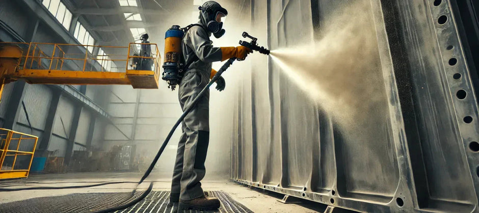 Proper Surface Preparation with Sandblasting before painting - Blastline Online