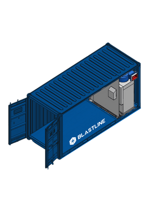 Blastline Blast Room 40ft Container - Blastline - Blastline Online