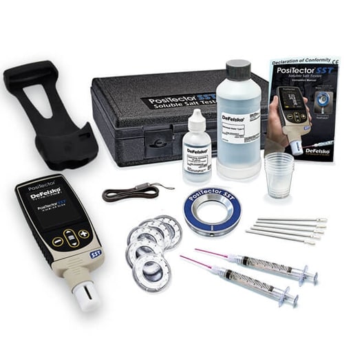 PosiTector SST P1 Standard Soluble Salt Tester Kit - DeFelsko - Blastline Online