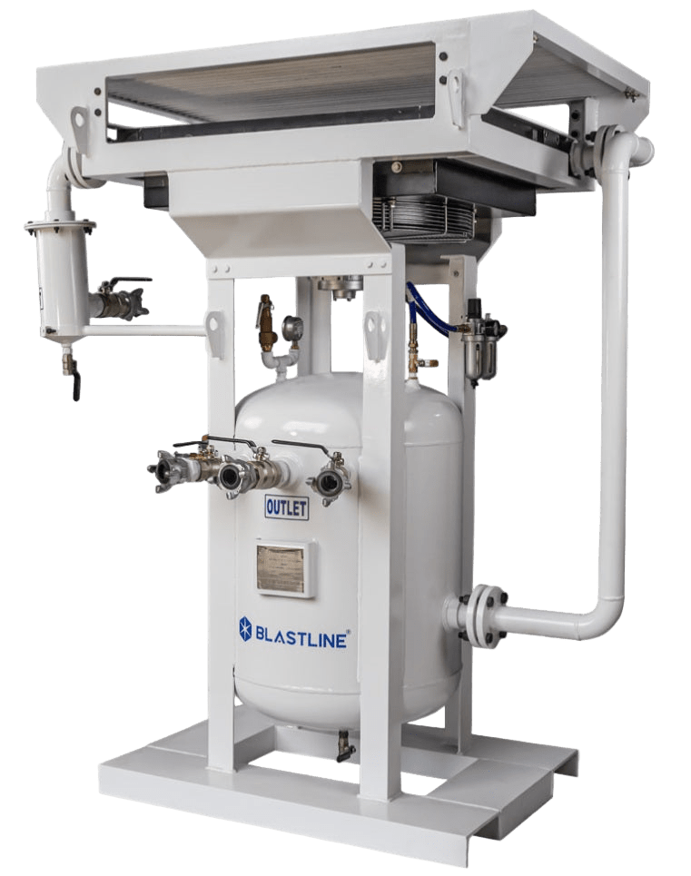 Blastline Air Receiver with Aftercooler 2 - in - 1 - ASME Certified - Blastline - Blastline Online