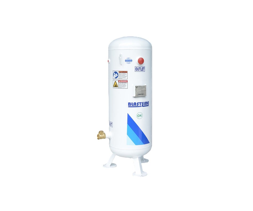 Blastline Air Receivers - ASME Certified Air Tanks - 100L to 2000L - Blastline - Blastline Online