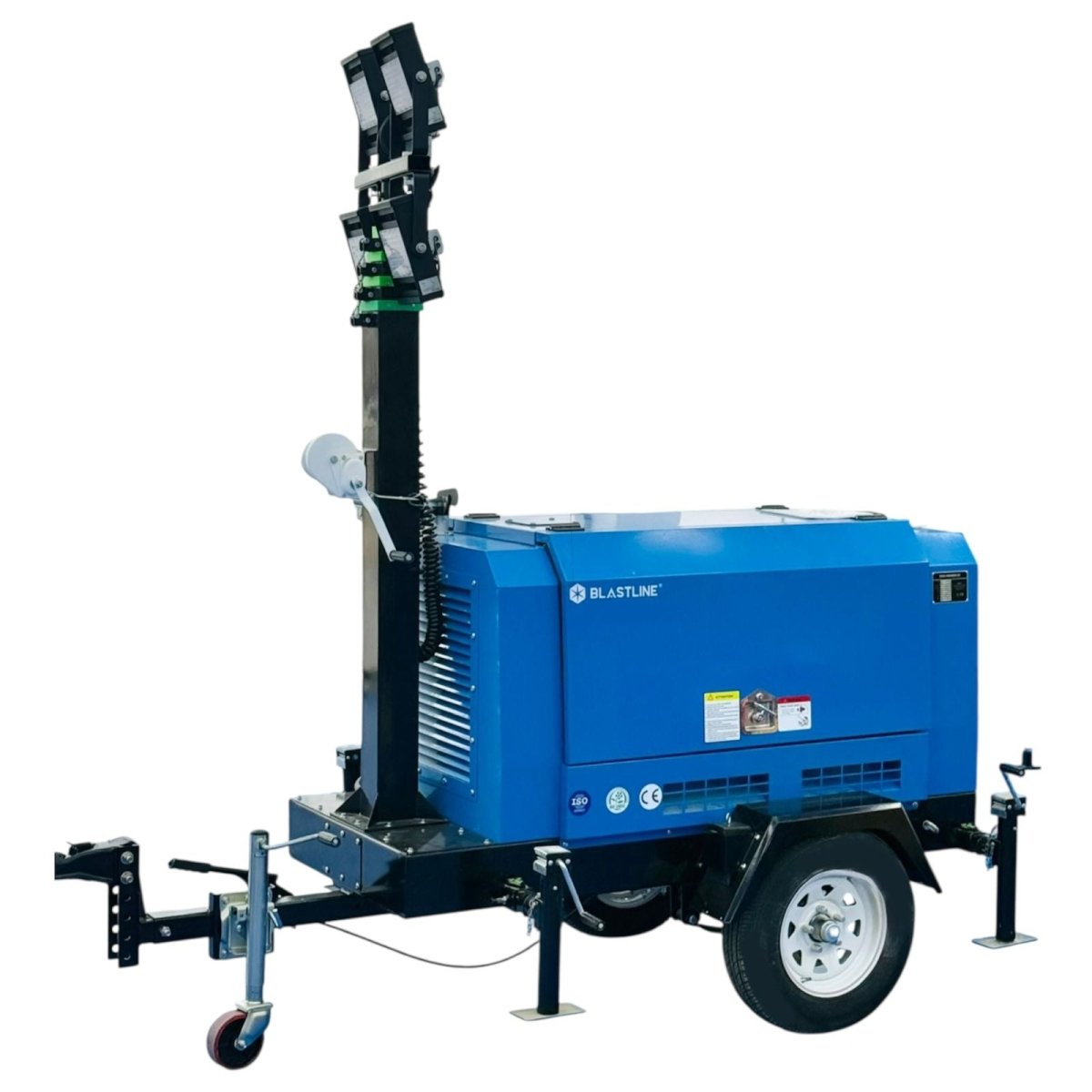 Blastline Diesel Generator Tower Light 9kw - Blastline - Blastline Online