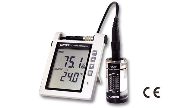 CENTER 31 Hygro Thermometer (With Alarm) - CENTER Technology - Blastline Online