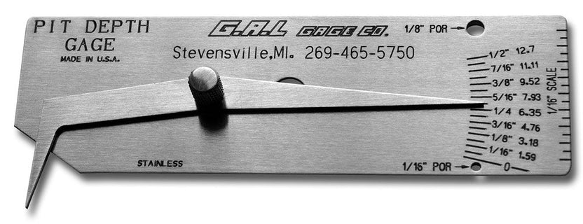 G.A.L Pit Depth Gauge - Cat # 5a