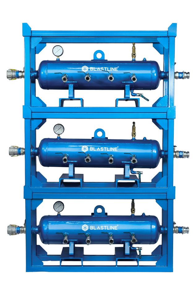Industrial Air Manifold Distribution Systems - 40L & 50L | Blastline - Blastline Online - Blastline Online