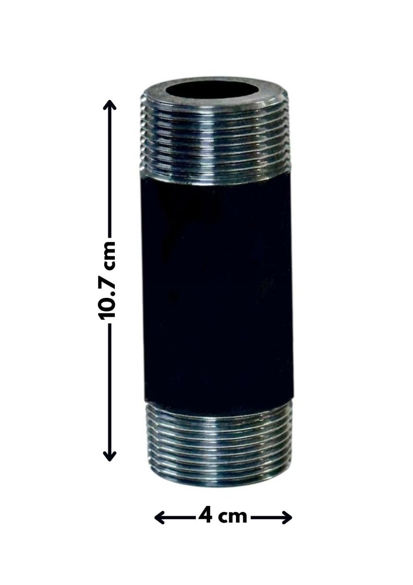 Pipe Nipple – Abrasive Metering Valve (1¼” × 4”) - Blastline - Blastline Online