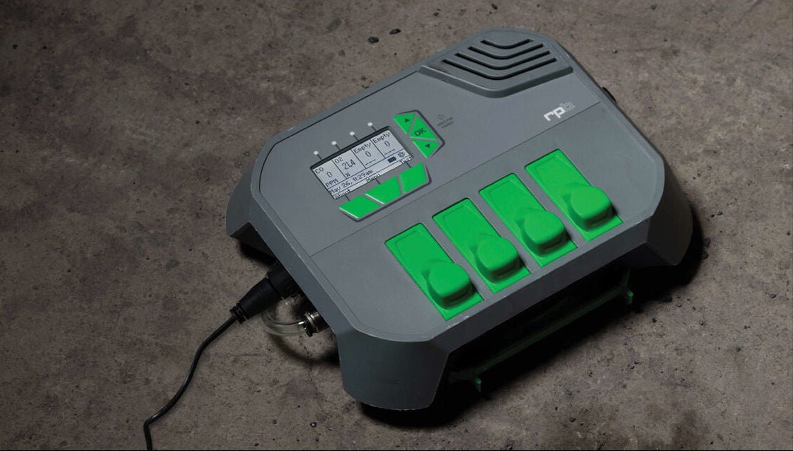 RPB GX4 Gas Monitor - 10ppm CO Cartridge, Power Adapter Pack - RPB - Blastline Online