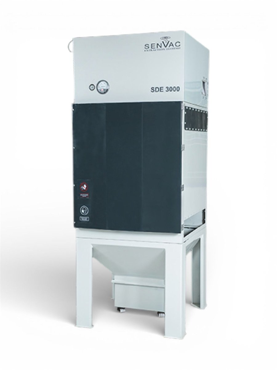 SenVac Dust and Fume Extraction - SDE 3000/5000/7000 - SenVac - Blastline Online