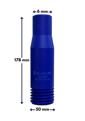 Silicon Nitride Polyurethane Jacketed Blast Nozzle - Blastline - Blastline Online