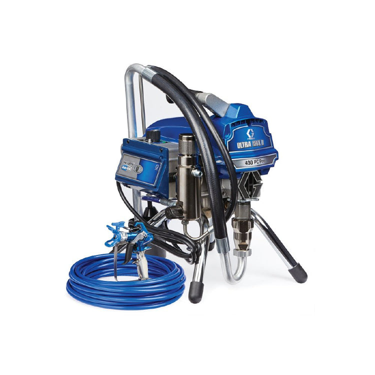 Ultra Max II 490 PC Pro Electric Airless Sprayer, Stand - Graco - Blastline Online