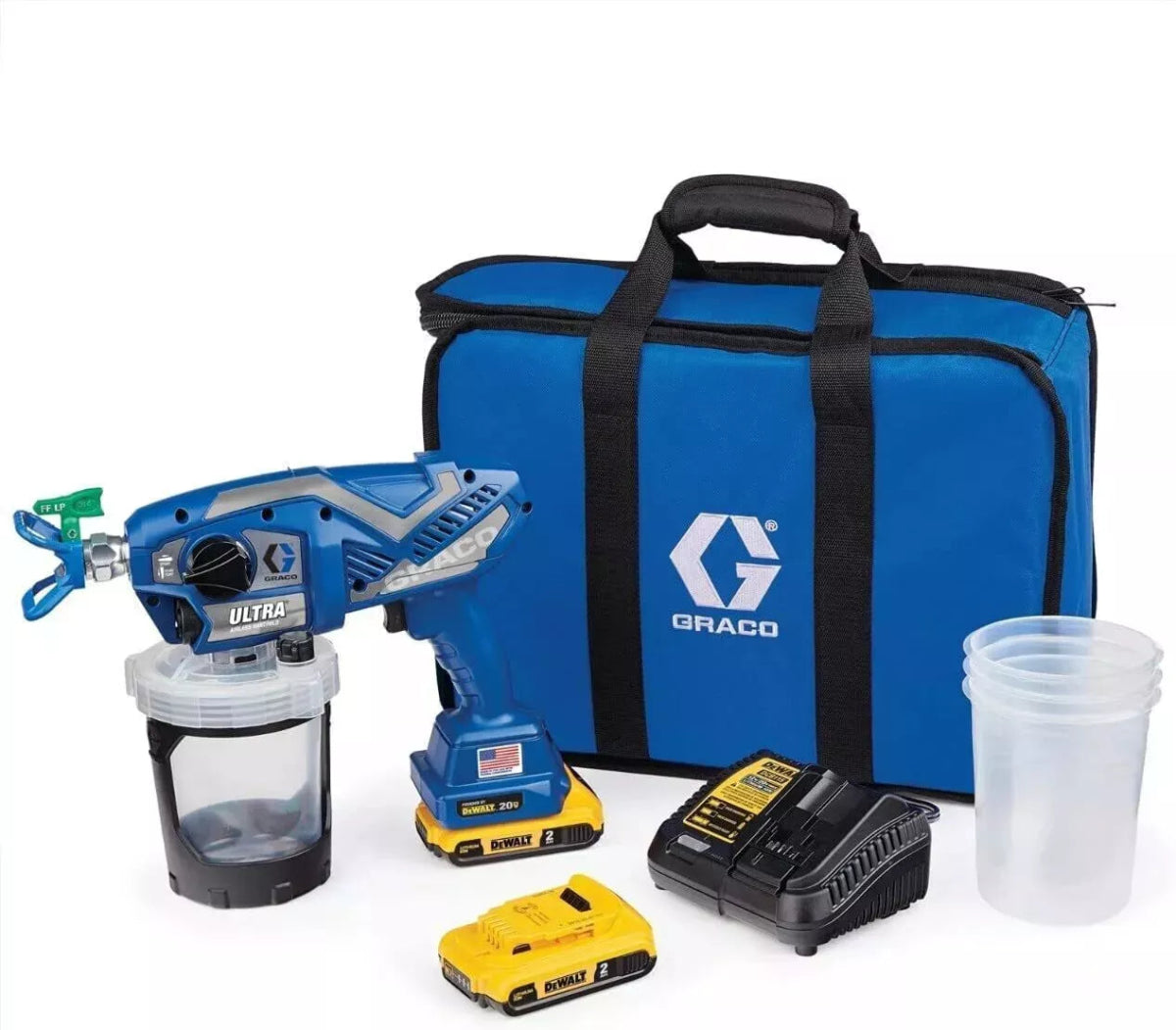 UltraMAX Cordless Handheld Airless Sprayer, 230V - Graco - Blastline Online