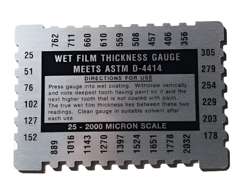 Wet Film Thickness Gauges | 25 - 2000 µm - Blastline - Blastline Online