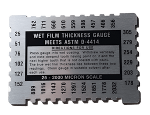 Wet Film Thickness Gauges | 25 - 2000 µm - Blastline - Blastline Online